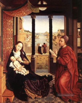  porträt - St Luke Zeichnung ein Bildnis der Madonna 1450 Rogier van der Weyden